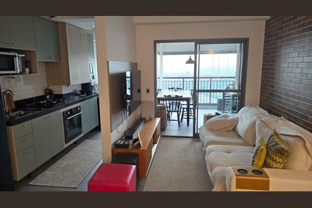 Sala de apartamento à venda com 2 quartos, 73m² em Jardim Independência (são Paulo), São Paulo