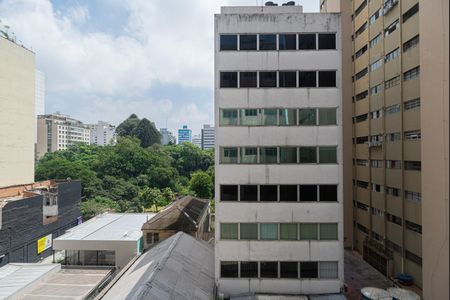Vista de kitnet/studio para alugar com 1 quarto, 30m² em Cerqueira César, São Paulo