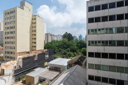 Vista de kitnet/studio para alugar com 1 quarto, 30m² em Cerqueira César, São Paulo
