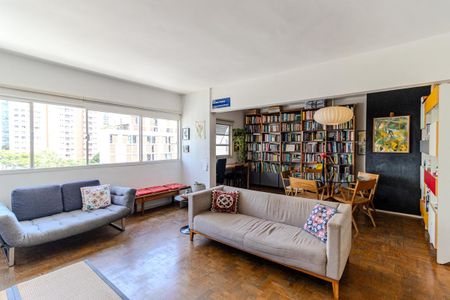 Sala de apartamento à venda com 2 quartos, 123m² em Vila Buarque, São Paulo