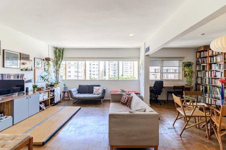 Sala de apartamento à venda com 2 quartos, 123m² em Vila Buarque, São Paulo