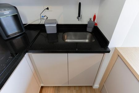 Studio à venda com 31m², 1 quarto e sem vagaCozinha