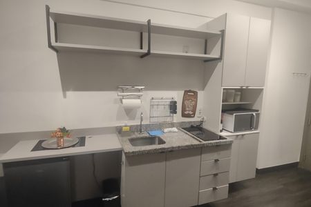 Studio à venda com 24m², 1 quarto e sem vagaCozinha