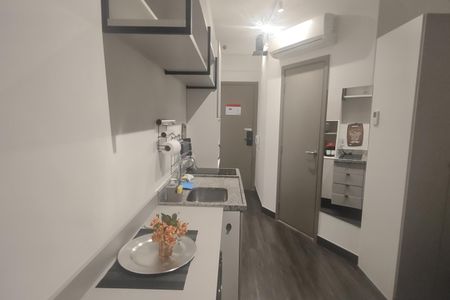 Studio à venda com 24m², 1 quarto e sem vagaCozinha