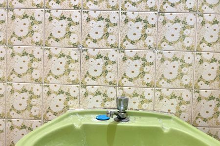 Lavabo de casa para alugar com 2 quartos, 130m² em Jardim Oriental, São Paulo