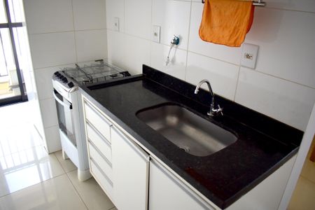 Cozinha de apartamento para alugar com 1 quarto, 42m² em Nova Aliança, Ribeirão Preto
