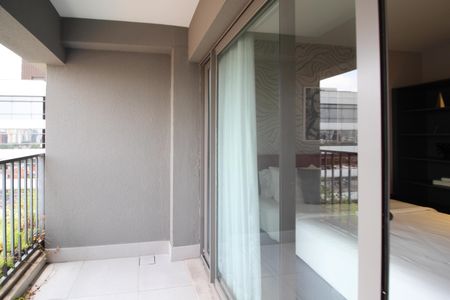 Varanda de apartamento para alugar com 1 quarto, 30m² em Indianópolis, São Paulo