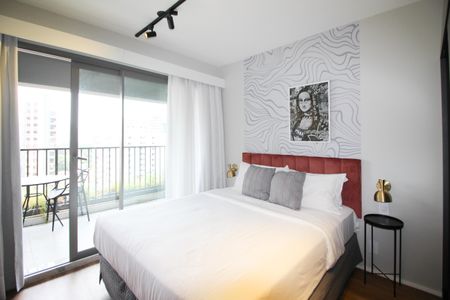 Suíte  de apartamento para alugar com 1 quarto, 30m² em Indianópolis, São Paulo