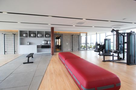 Apartamento para alugar com 30m², 1 quarto e sem vaga Apartamento para alugar com 30m², 1 quarto e sem vagaÁrea comum - Academia