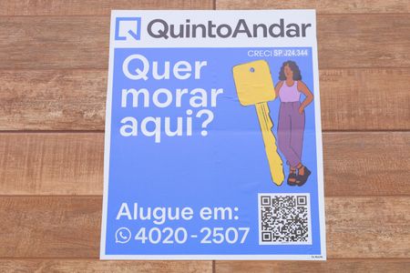 Apartamento para alugar com 35m², 1 quarto e sem vagaPlaca instalada na fachada do condomínio - Código da placa: RXQW-979