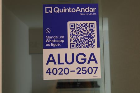 Apartamento para alugar com 32m², 1 quarto e sem vagaPlaca instalada na janela do imóvel - Código da placa:  JHAR-470