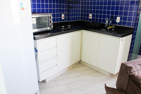 Studio para alugar com 28m², 1 quarto e sem vagaCozinha - Armários