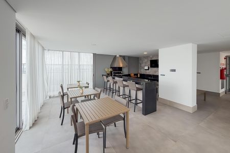Apartamento para alugar com 47m², 2 quartos e 1 vagaChurrasqueira