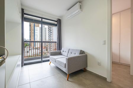 Sala/Cozinha de apartamento para alugar com 1 quarto, 28m² em Pinheiros, São Paulo