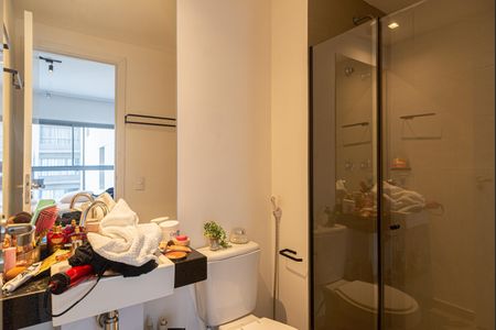 Studio para alugar com 29m², 1 quarto e sem vagaBanheiro