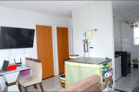 Sala de apartamento para alugar com 2 quartos, 43m² em Vista do Sol, Belo Horizonte