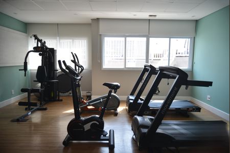 Apartamento para alugar com 66m², 2 quartos e 2 vagasÁrea comum - Academia