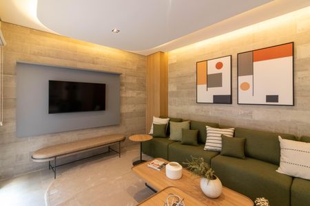 Apartamento à venda com 33m², 1 quarto e sem vaga Apartamento à venda com 33m², 1 quarto e sem vagaLounge