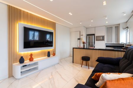 Sala de apartamento para alugar com 1 quarto, 42m² em Carandiru, São Paulo