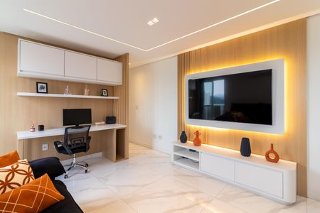 Sala de apartamento para alugar com 1 quarto, 42m² em Carandiru, São Paulo