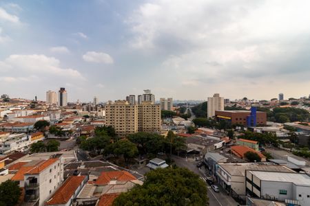 Varanda da Sala - Vista de apartamento para alugar com 1 quarto, 42m² em Carandiru, São Paulo