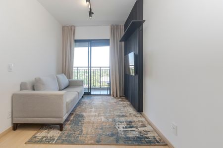 Sala de apartamento à venda com 2 quartos, 45m² em Santo Amaro, São Paulo