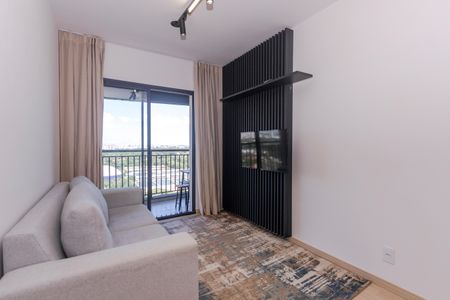 Sala de apartamento à venda com 2 quartos, 45m² em Santo Amaro, São Paulo