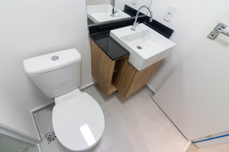 Studio à venda com 24m², 1 quarto e sem vaga Studio à venda com 24m², 1 quarto e sem vagaBanheiro