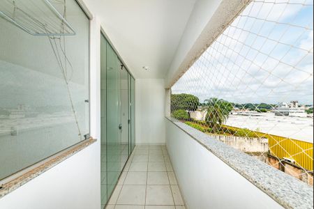 Varanda da Sala de apartamento à venda com 3 quartos, 75m² em Betânia, Belo Horizonte