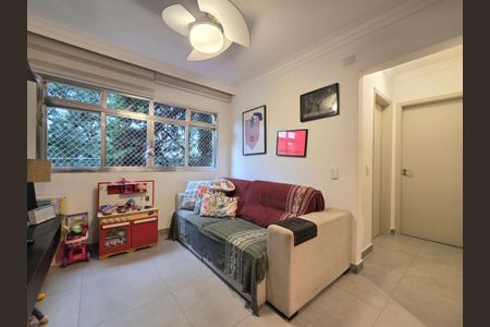 Sala de apartamento à venda com 3 quartos, 90m² em Indianópolis, São Paulo