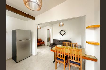 Sala de Jantar de apartamento para alugar com 2 quartos, 55m² em Canasvieiras, Florianópolis