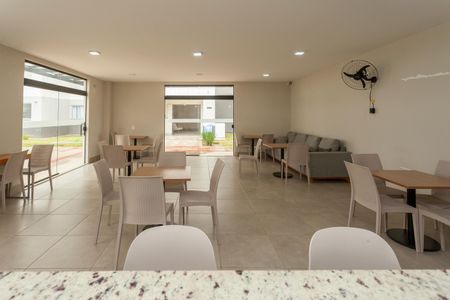 Apartamento à venda com 44m², 2 quartos e 1 vagaÁrea comum - Salão de festas