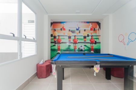 Apartamento à venda com 44m², 2 quartos e 1 vagaSalão de jogos