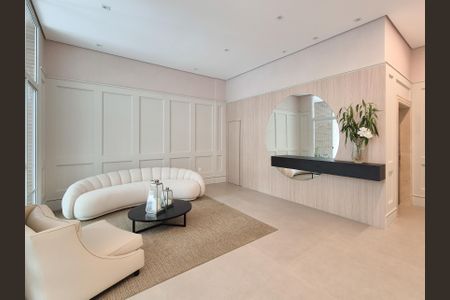 Apartamento à venda com 168m², 2 quartos e 3 vagas Apartamento à venda com 168m², 2 quartos e 3 vagasHall