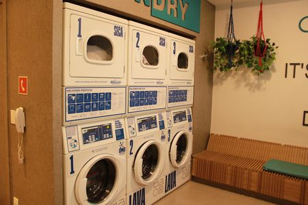 Studio para alugar com 26m², 1 quarto e sem vagaLavanderia