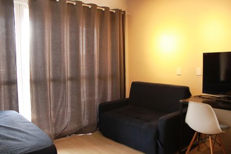 Studio para alugar com 26m², 1 quarto e sem vagaQuarto