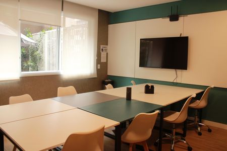 Studio para alugar com 26m², 1 quarto e sem vagaCoworking