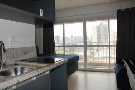 Studio para alugar com 26m², 1 quarto e sem vagaQuarto