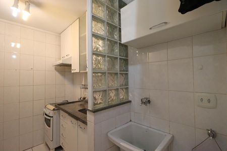 Cozinha de apartamento para alugar com 2 quartos, 50m² em Jardim Palma Travassos, Ribeirão Preto