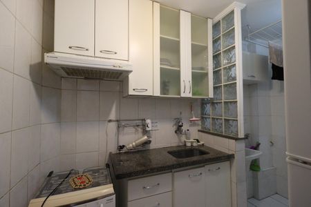 Cozinha de apartamento para alugar com 2 quartos, 50m² em Jardim Palma Travassos, Ribeirão Preto