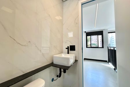 Apartamento para alugar com 49m², 1 quarto e sem vagaBanheiro da Suíte