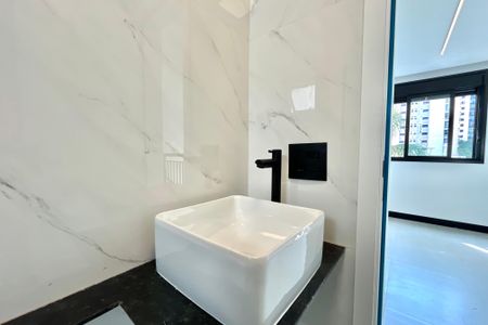 Apartamento para alugar com 49m², 1 quarto e sem vagaBanheiro da Suíte