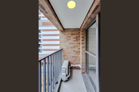 Varanda de kitnet/studio para alugar com 1 quarto, 24m² em Chácara Klabin, São Paulo