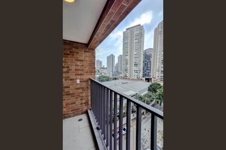 Varanda de kitnet/studio para alugar com 1 quarto, 24m² em Chácara Klabin, São Paulo