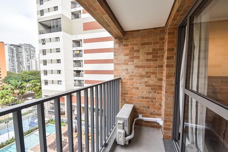 Studio para alugar com 24m², 1 quarto e sem vagaVaranda