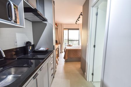 Studio para alugar com 24m², 1 quarto e sem vagaCozinha