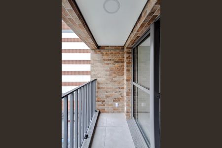 Varanda de kitnet/studio para alugar com 1 quarto, 24m² em Chácara Klabin, São Paulo