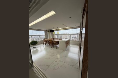 Sala de jantar de apartamento para alugar com 4 quartos, 190m² em Setor Bueno, Goiânia