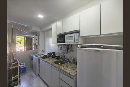 Cozinha e Área de Serviço de apartamento à venda com 2 quartos, 52m² em Pechincha, Rio de Janeiro