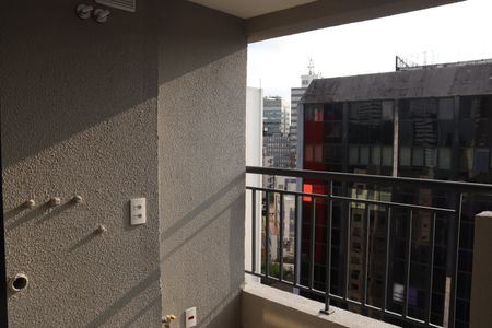 Apartamento à venda com 27m², 1 quarto e sem vagaVaranda